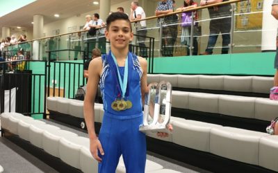 Oakley Banks wins Under 14’s and the Max Whitlock Trophy at London Open!