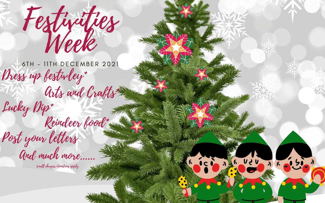 Christmas Activity Week 6th – 11th December 2021