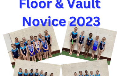 Floor and Vault Kent Novice Competition Sunday 30th April